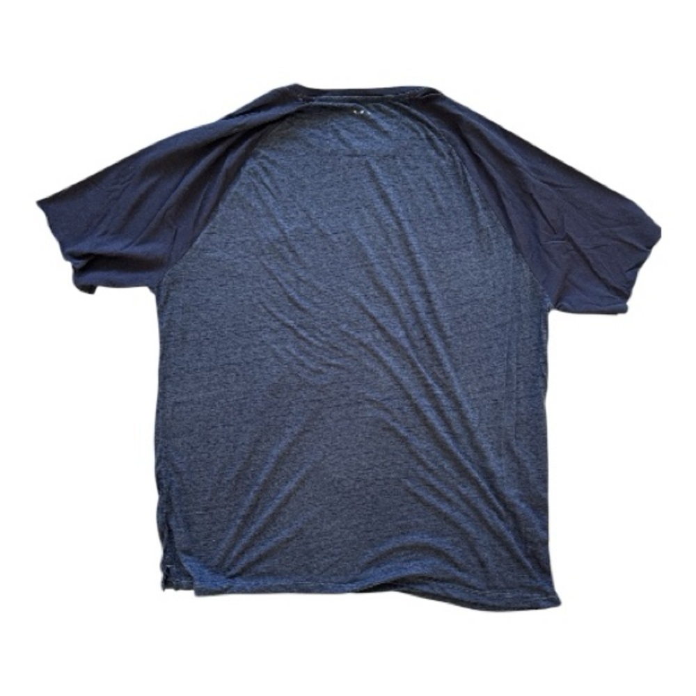 John Varvatos Navy Blue Raglan 'Let Freedom Ring' Graphic Tee - Picture 2 of 3